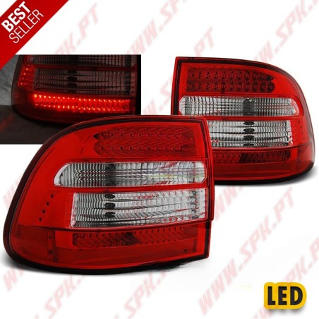 Farolins LED Red+Clear - Porsche Cayenne (2002-2006)