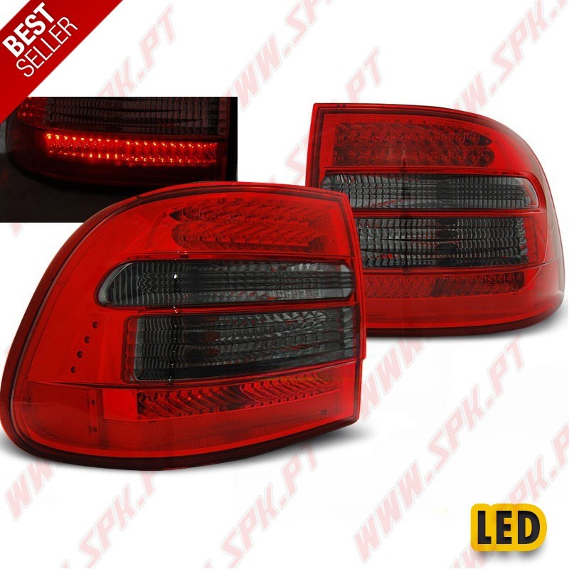 Farolins LED Red+Smoke - Porsche Cayenne (2002-2006) Farolins LED Red+Smoke - Porsche Cayenne (2002-2006)