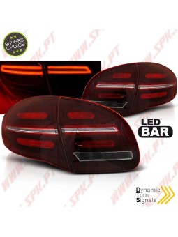 Farolins LED-BAR Dynamic Red+Clear - Porsche Cayenne (2010-2015)