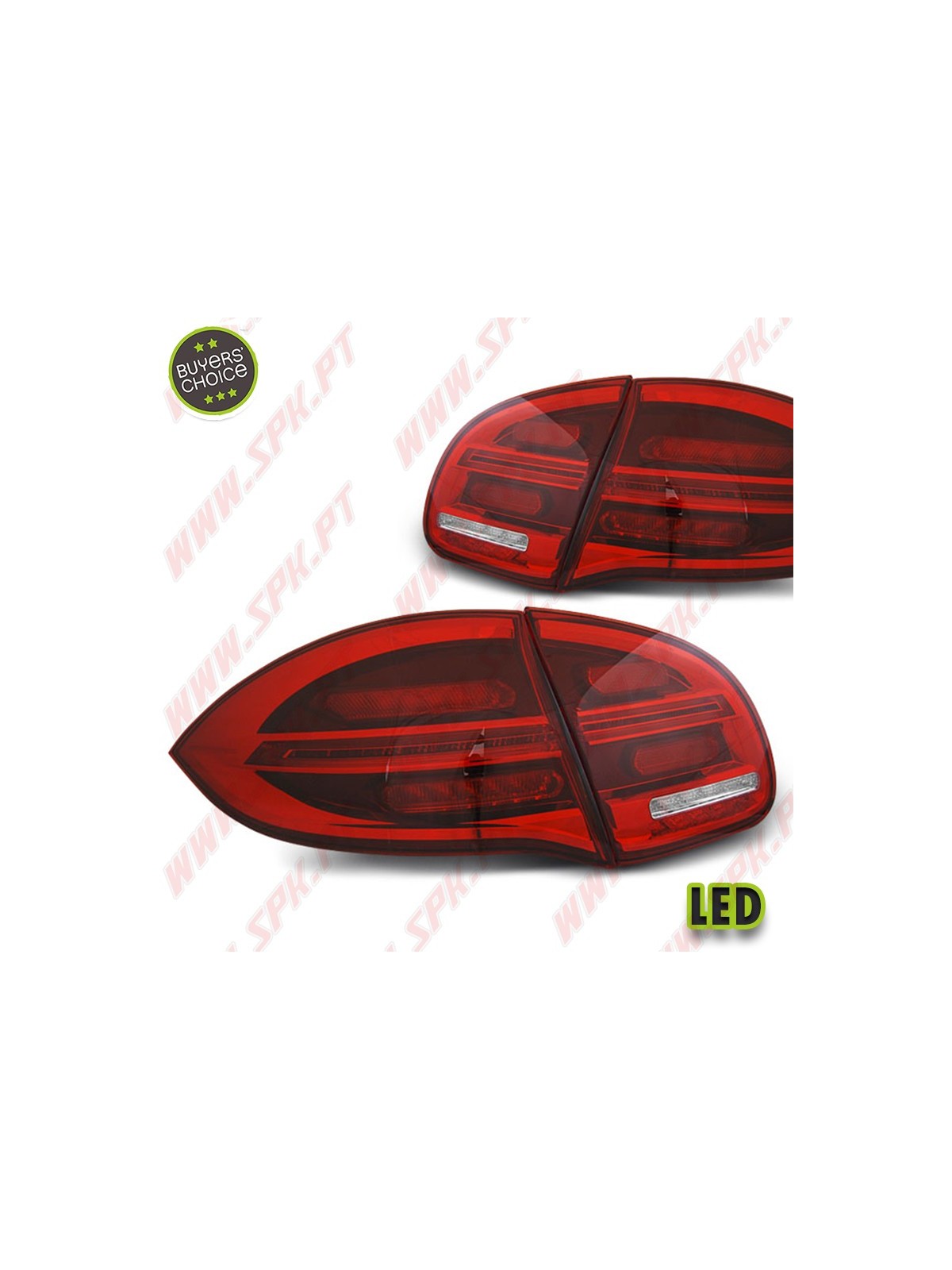 Farolins LED V.2 Red+Clear - Porsche Cayenne (2010-2015) Farolins LED V.2 Red+Clear - Porsche Cayenne (2010-2015)