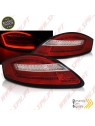 Farolins LED-BAR Dynamic Red+Clear - Porsche Boxster 987 / Cayman (2005-2008)