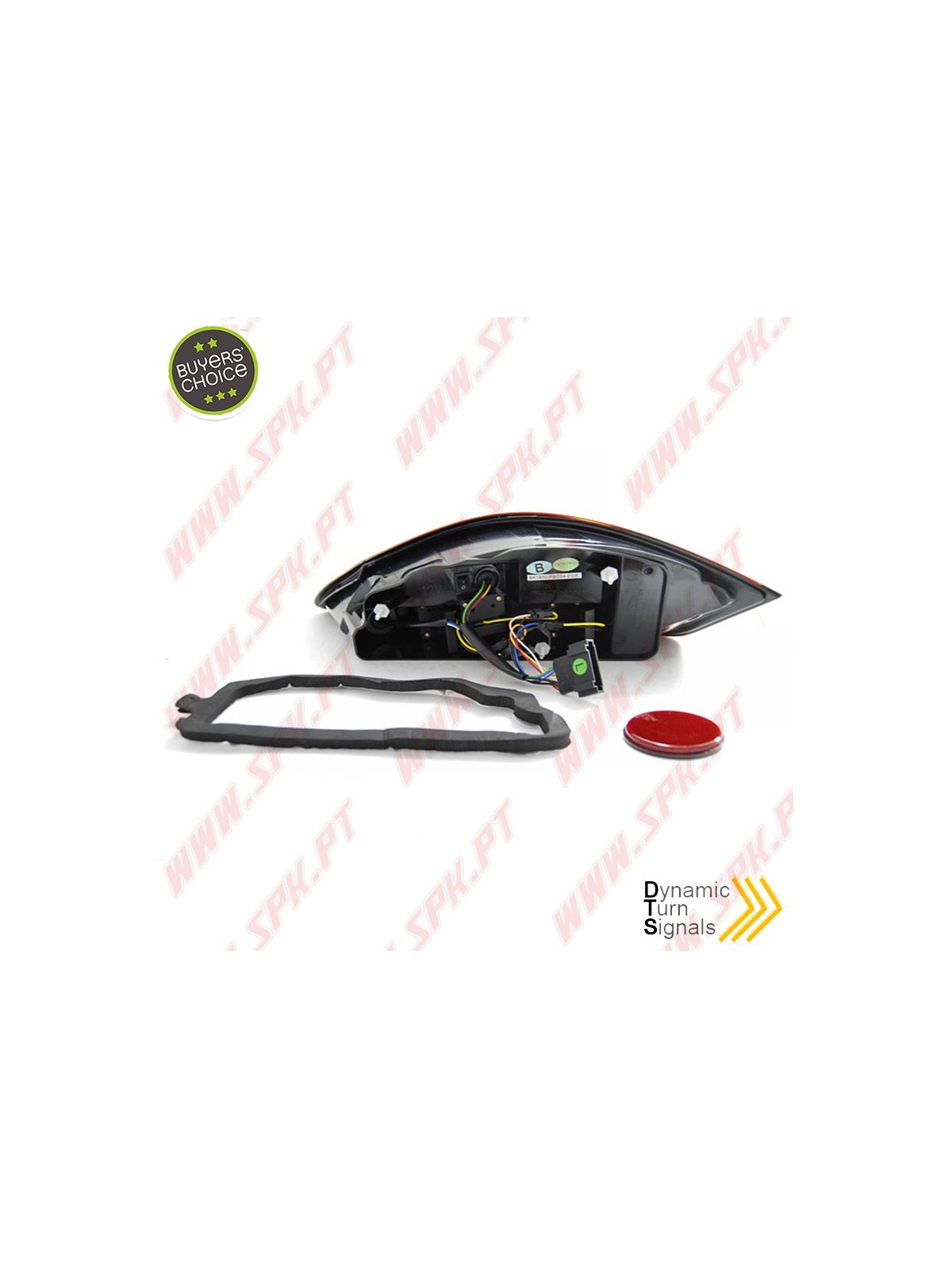 Farolins LED-BAR Dynamic Red+Clear - Porsche Boxster 987 / Cayman (2005-2008)