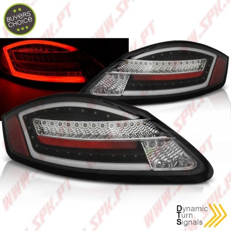 Farolins LED-BAR Dynamic Black - Porsche Boxster 987 / Cayman (2005-2008)