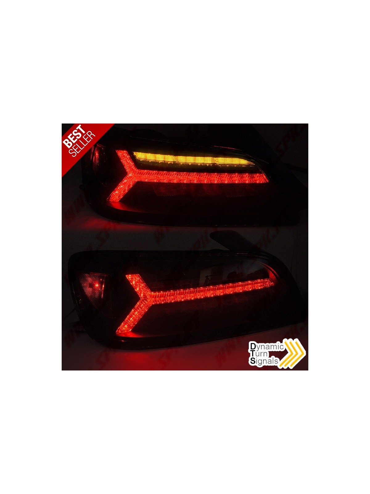 Farolins LED-BAR V.2 Dynamic Black - Honda S2000 (1999-2009)