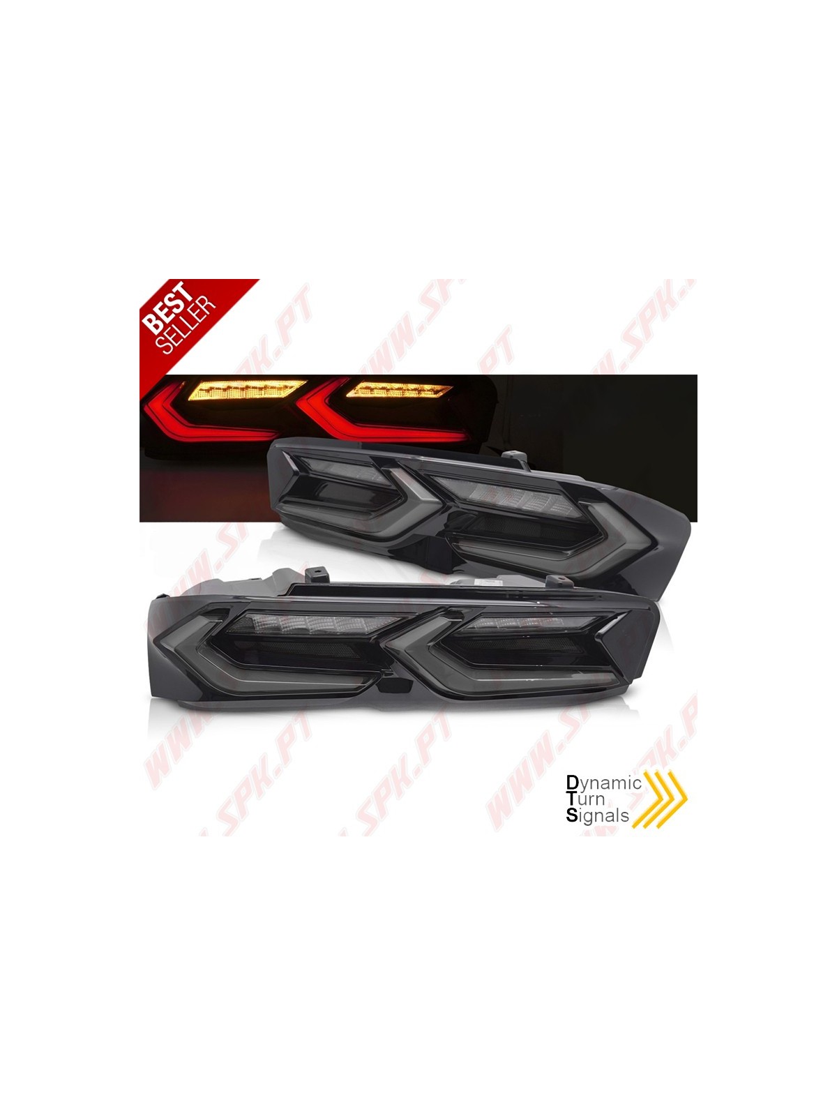 Farolins LED-BAR Dynamic Black - Chevrolet Camaro (2019-2023)