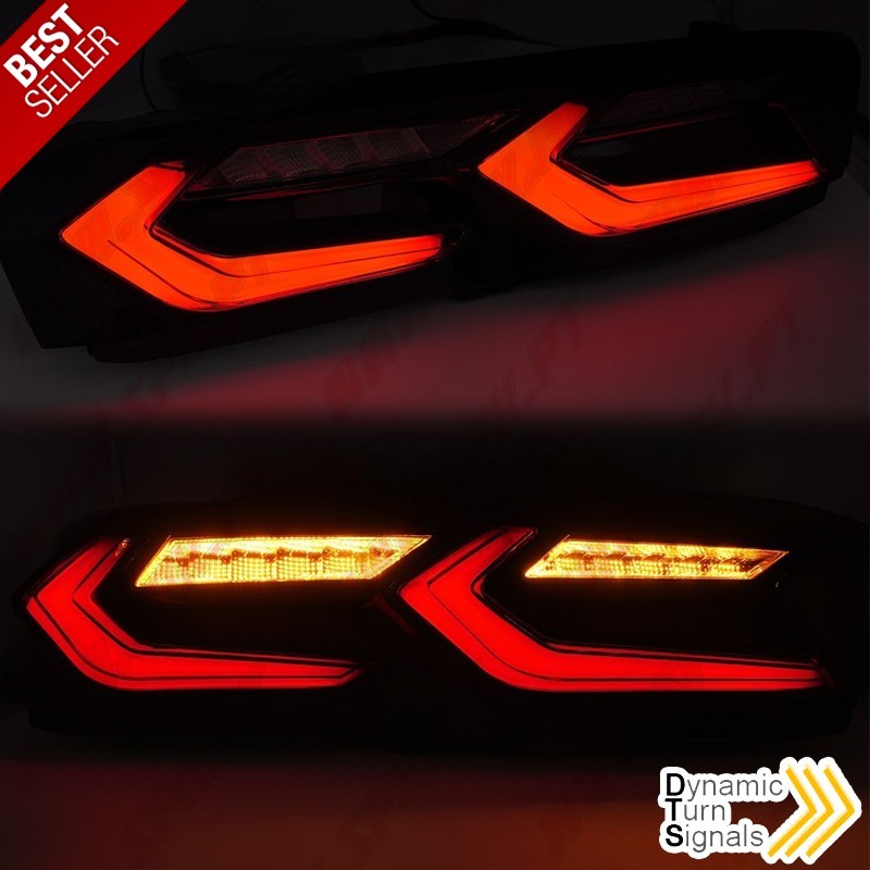 Farolins LED-BAR Dynamic Black - Chevrolet Camaro (2019-2023)