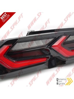 Farolins LED-BAR Dynamic Red+Black - Chevrolet Camaro (2019-2023)