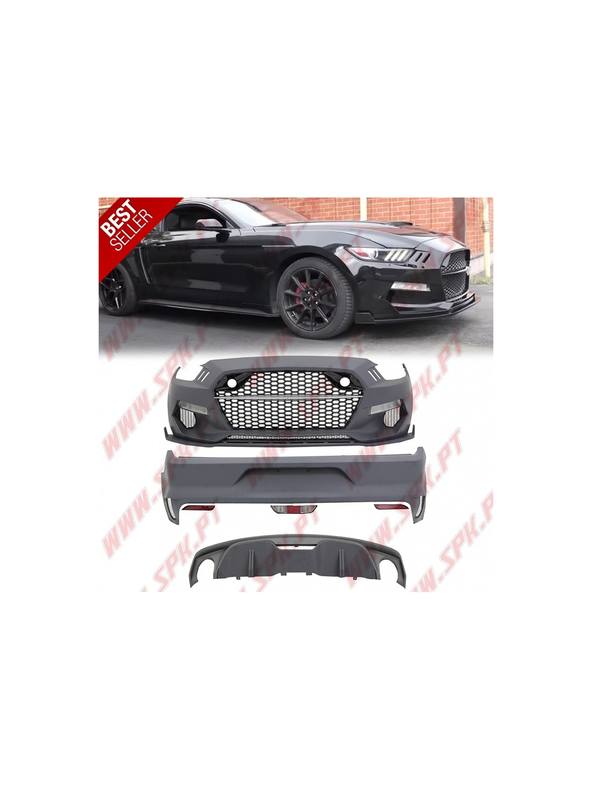 Body-Kit Estético Look Rocket - Ford Mustang 6 (2015-2017) Body-Kit Estético Look Rocket - Ford Mustang 6 (2015-2017)