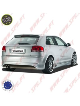Difusor Traseiro - Audi A3 8P Hatchback - 3 Portas (2003-2008)