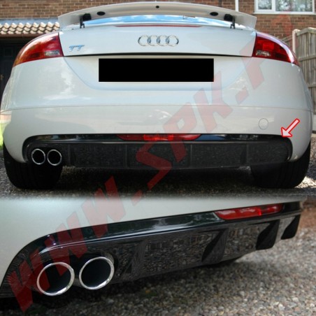 Difusor Traseiro Mod.II Audi TT 8J (2006-2010)