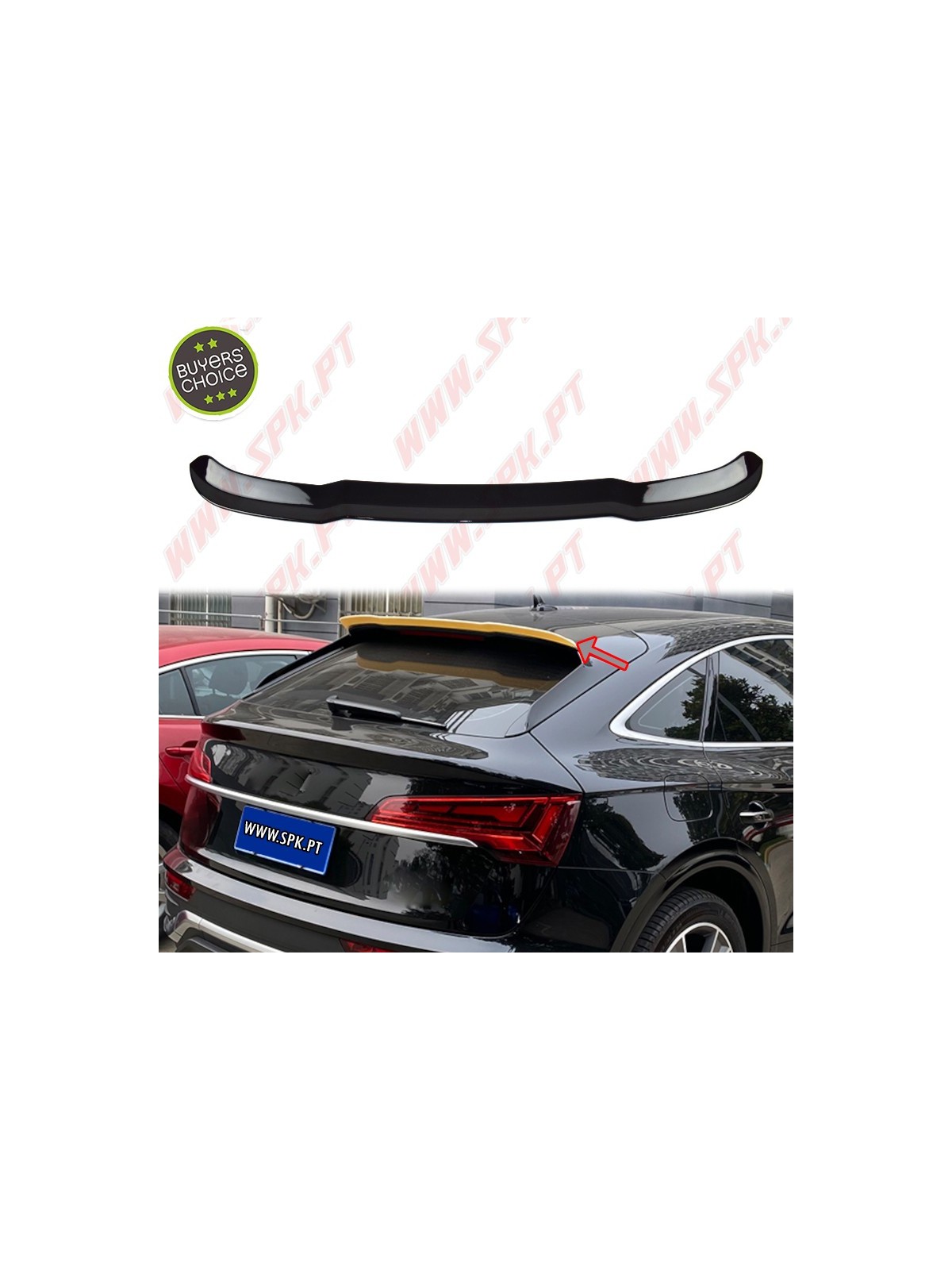 Aileron Traseiro - Audi Q5 Sportback (2020-) Aileron Traseiro - Audi Q5 Sportback (2020-)