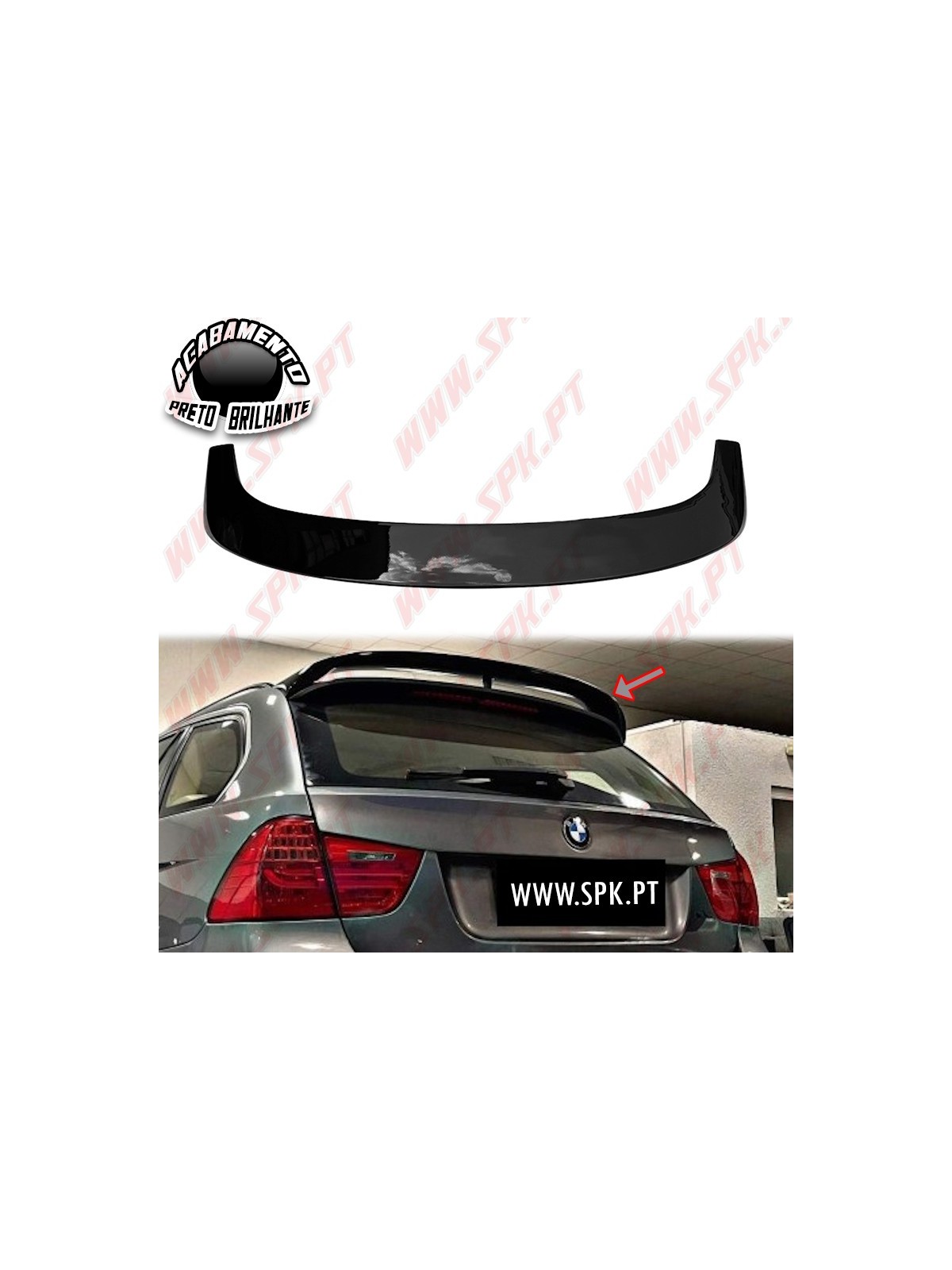 Aileron Traseiro - BMW E91 Touring (2005-2012) Aileron Traseiro - BMW E91 Touring (2005-2012)