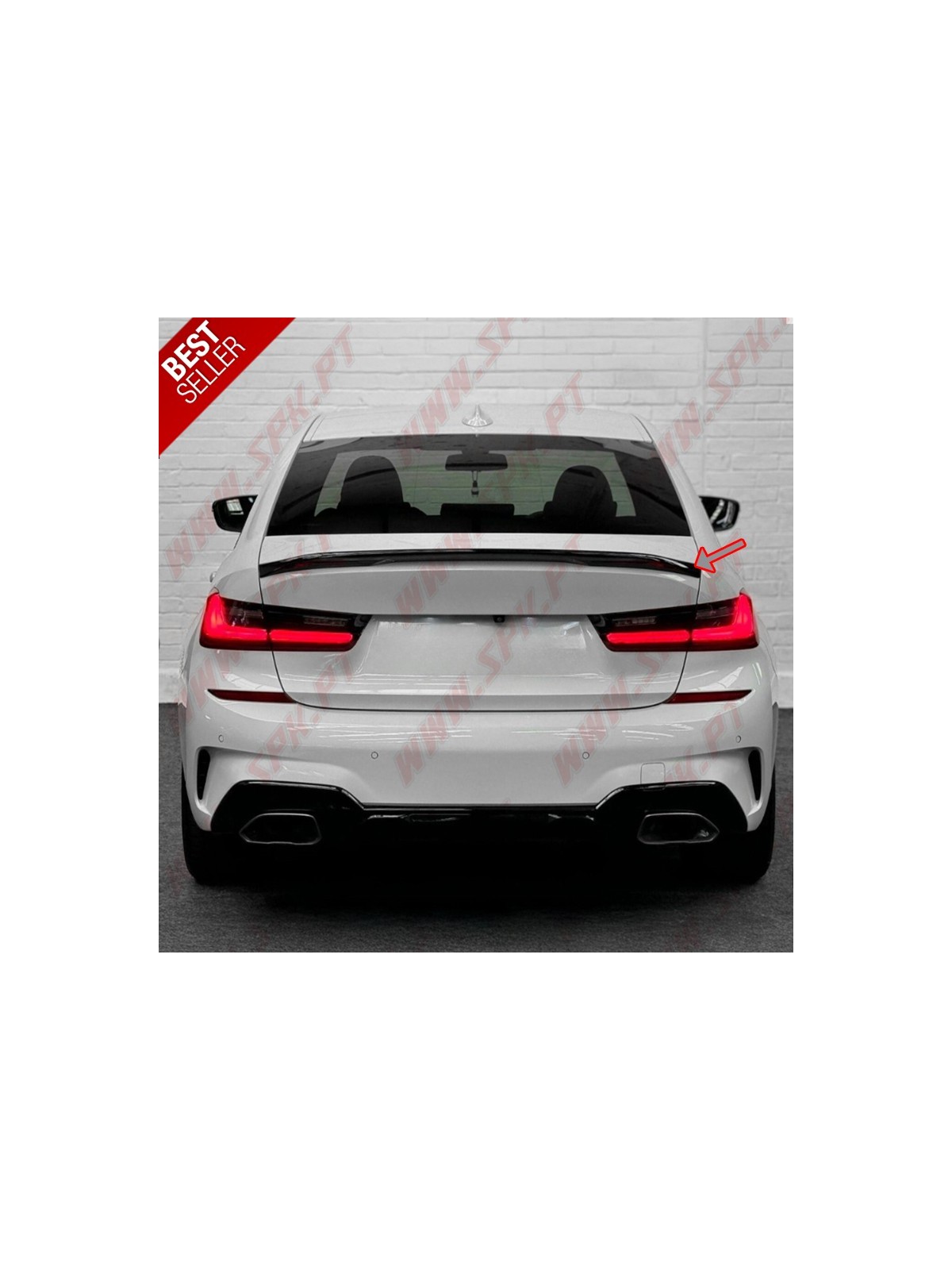 Aileron Traseiro Look AC BMW G20 / G80 M3 (2018-2024) Aileron Traseiro Look AC BMW G20 / G80 M3 (2018-2024)