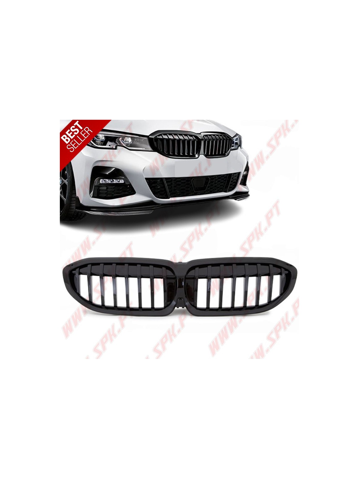 Grelhas Frontais Look M - BMW G20 / G21 (2018-2022) Grelhas Frontais Look M - BMW G20 / G21 (2018-2022)