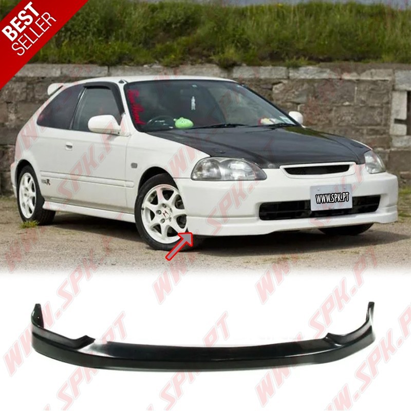 Lip Spoiler Frontal Look CTR - Honda Civic EK / EJ (1996-1998) Lip Spoiler Frontal Look CTR - Honda Civic EK / EJ (1996-1998)