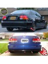 Lip Spoiler Traseiro Look Type-R - Honda Civic EK / EJ (1996-1998)