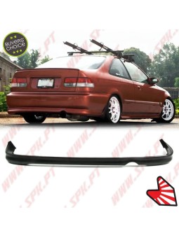 Lip Spoiler Traseiro Look Type-R - Honda Civic EK / EJ (1996-1998)