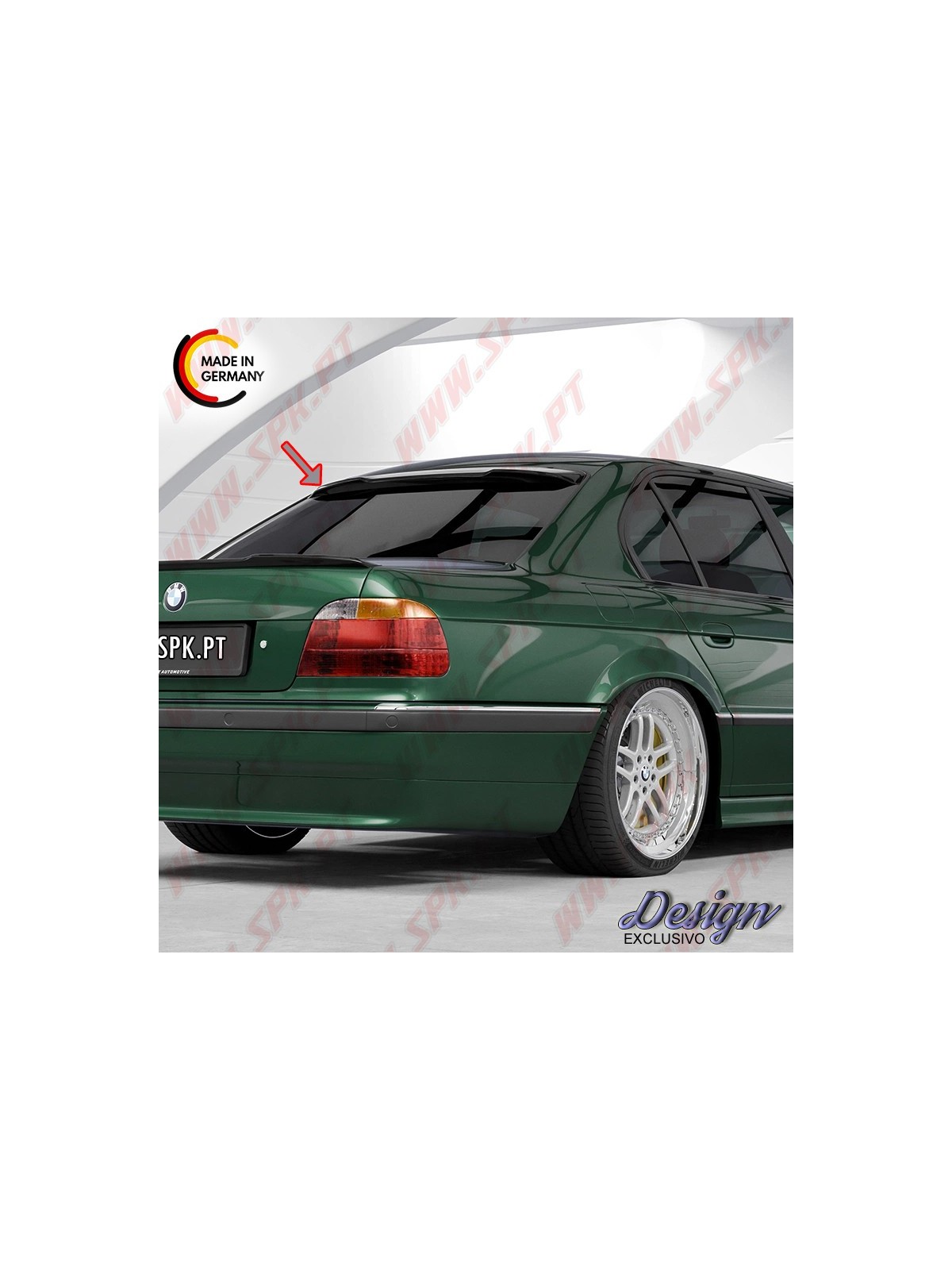 Aileron Traseiro Superior (Vidro) - BMW E38 (1994-2001) Aileron Traseiro Superior (Vidro) - BMW E38 (1994-2001)