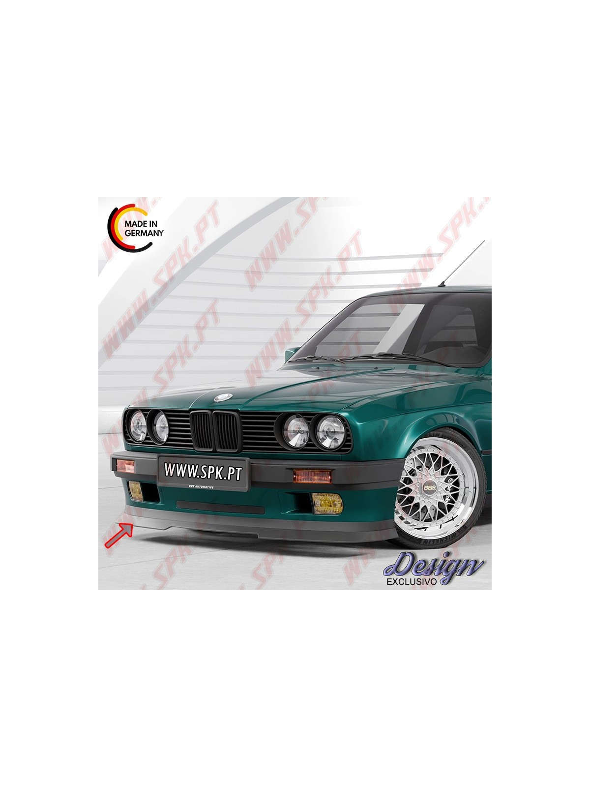 Lip Spoiler Frontal - BMW E30 Coupe Facelift (1987-1994) Lip Spoiler Frontal - BMW E30 Coupe Facelift (1987-1994)