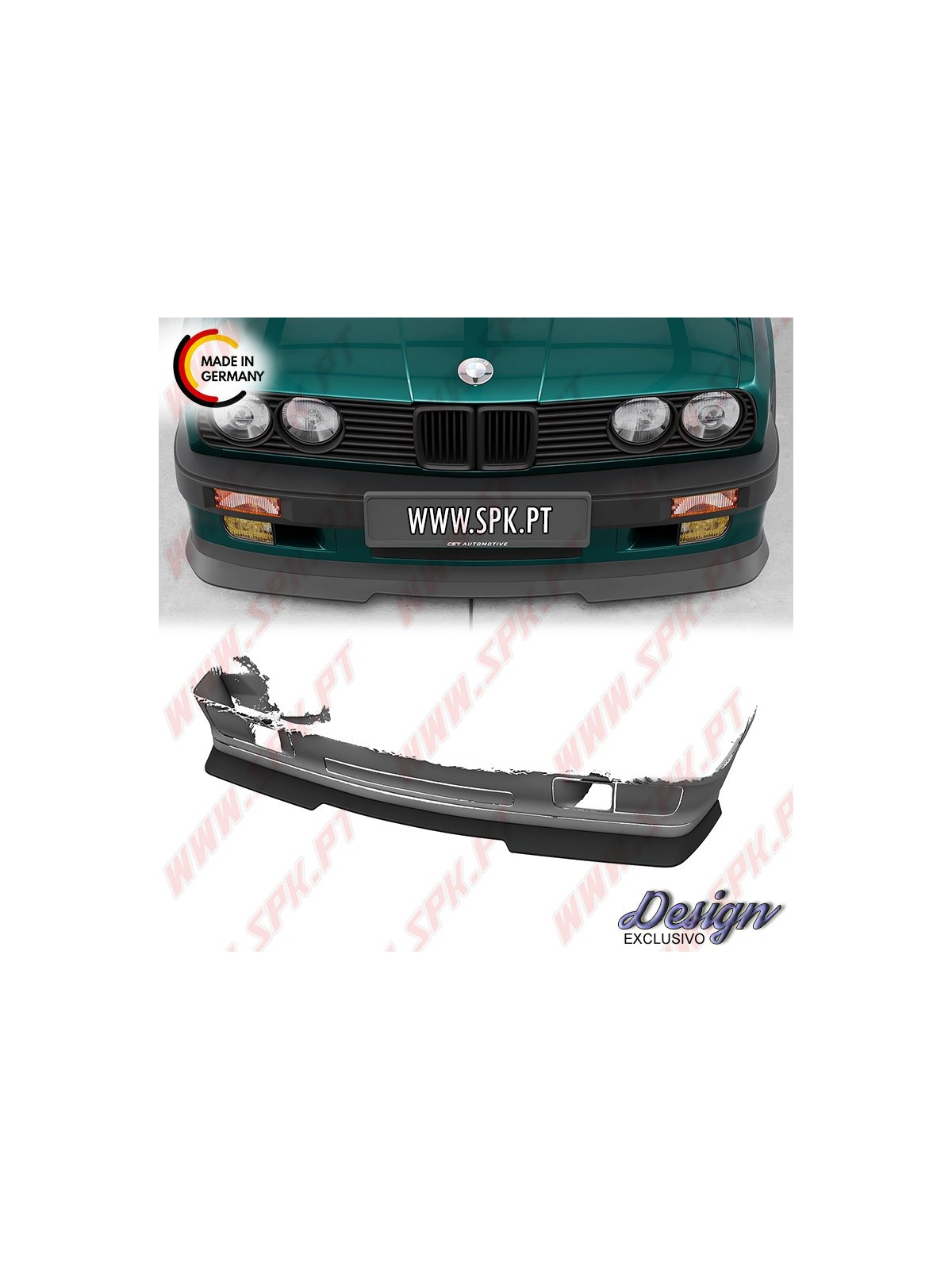 Lip Spoiler Frontal - BMW E30 Coupe Facelift (1987-1994) Lip Spoiler Frontal - BMW E30 Coupe Facelift (1987-1994)