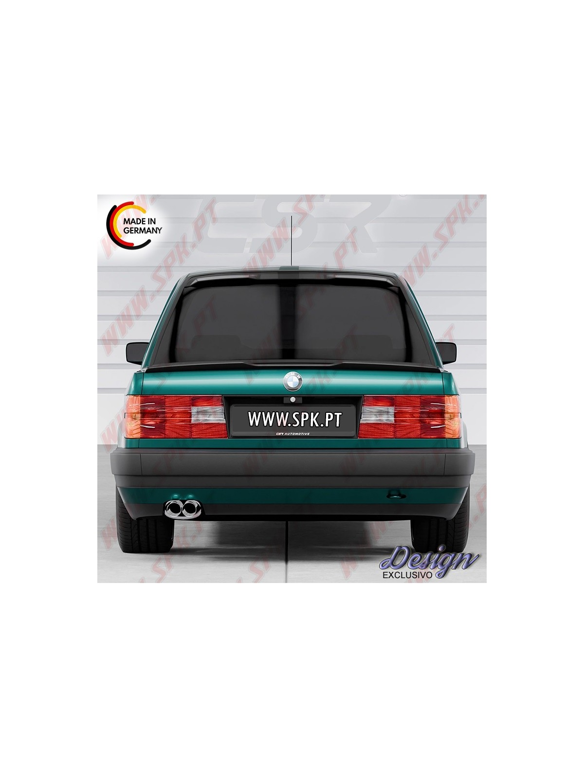 Aileron Traseiro Superior (Vidro) - BMW E30 Coupe (1982-1994) Aileron Traseiro Superior (Vidro) - BMW E30 Coupe (1982-1994)