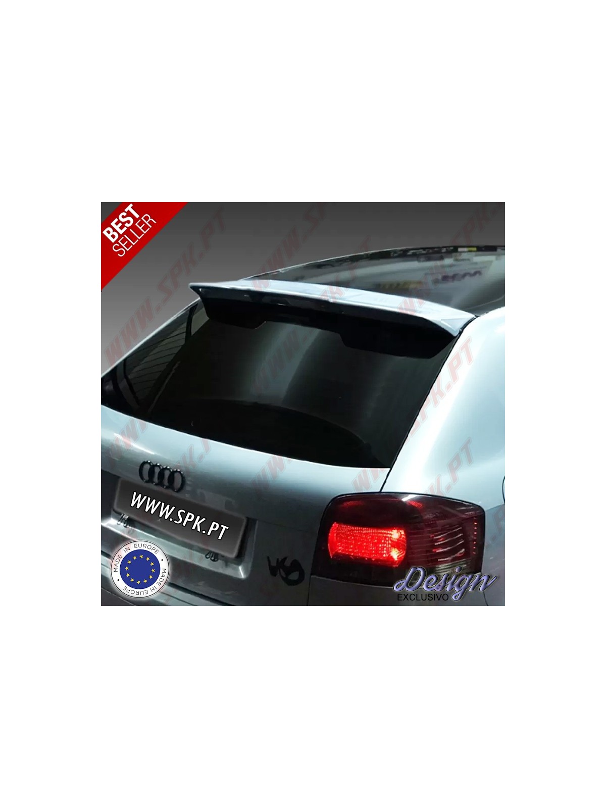 Aileron Traseiro Look GT - Audi A3 8P Hatchback (2003-2012) Aileron Traseiro Look GT - Audi A3 8P Hatchback (2003-2012)