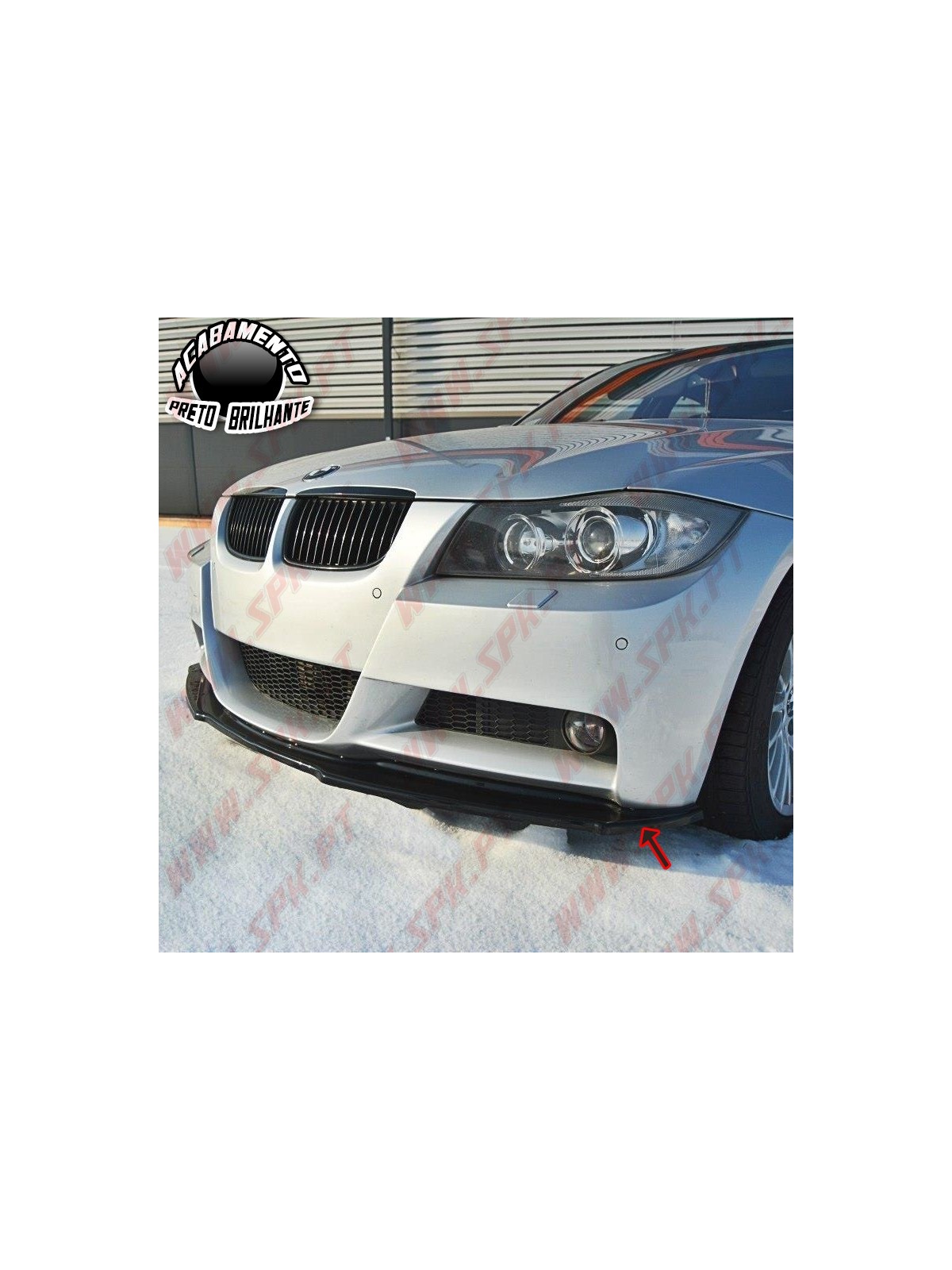 Lip Spoiler Frontal - BMW E90 / E91 M - Pré-LCI (2005-2008) Lip Spoiler Frontal - BMW E90 / E91 M - Pré-LCI (2005-2008)