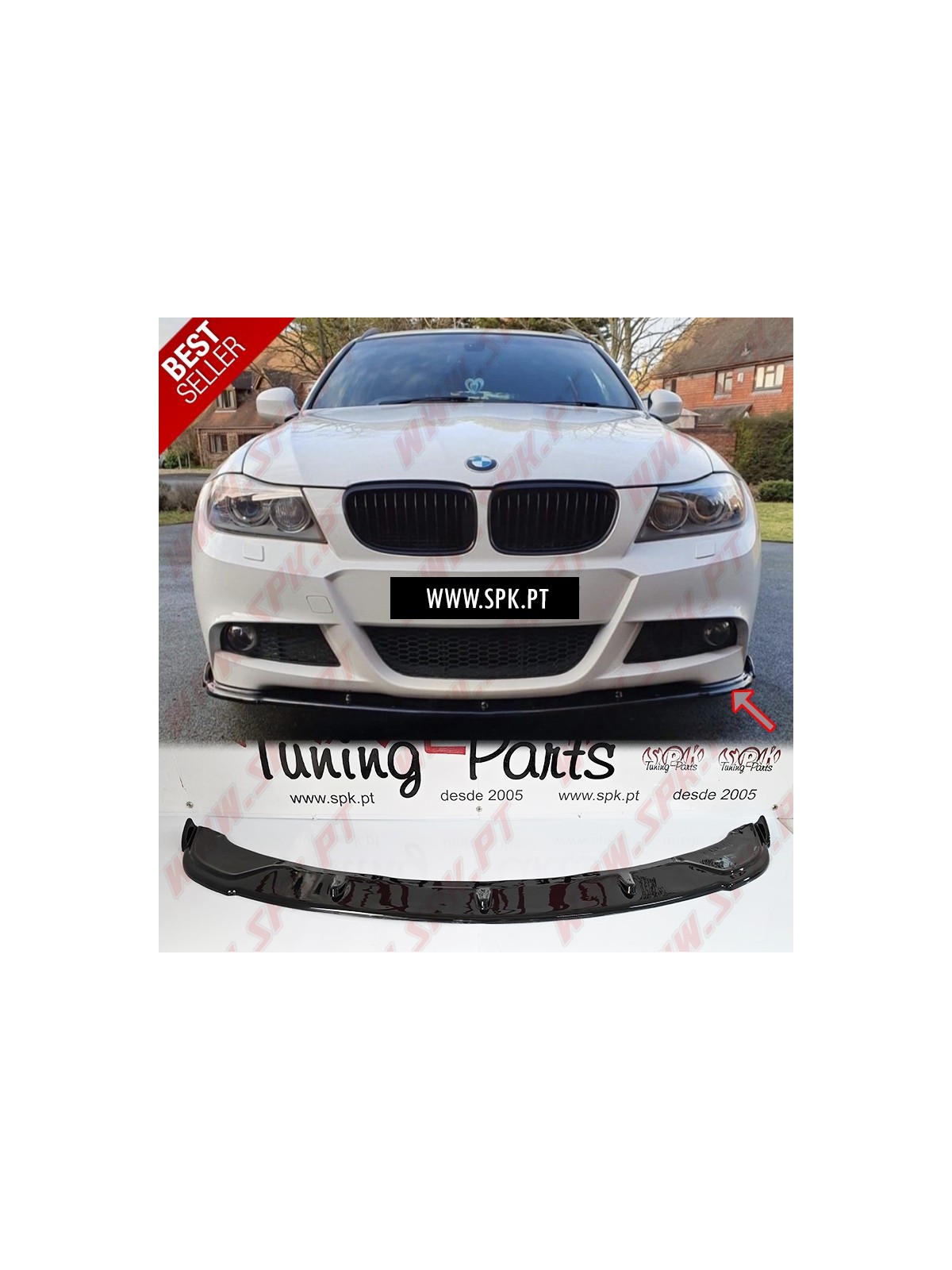 Lip Spoiler Frontal - BMW E90 / E91 M - LCI (2008-2011)