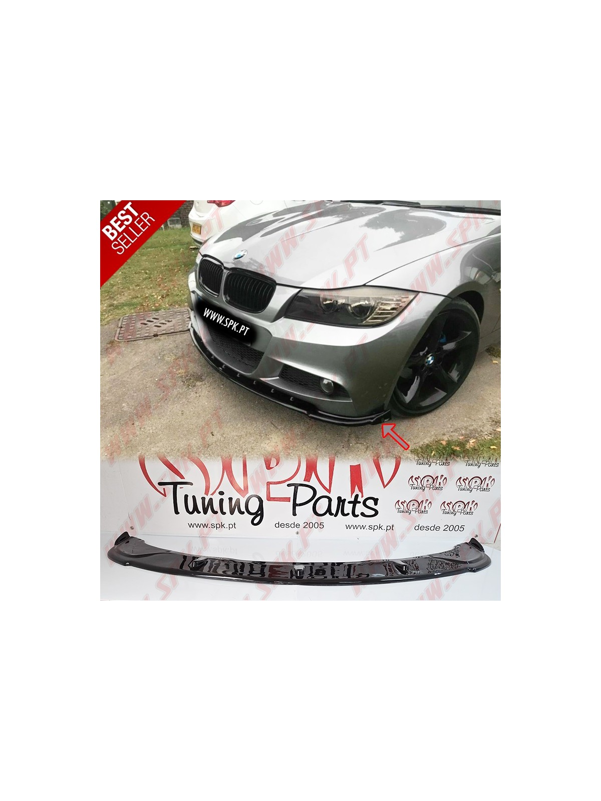 Lip Spoiler Frontal - BMW E90 / E91 M - LCI (2008-2011)