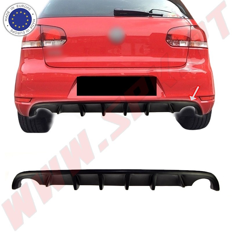 Difusor Traseiro V.1 - VW Golf 6 GTI / GTD (2008-2012) Difusor Traseiro V.1 - VW Golf 6 GTI / GTD (2008-2012)