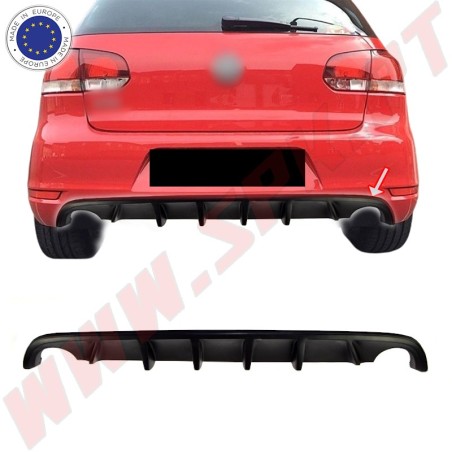 Difusor Traseiro V.1 - VW Golf 6 GTI / GTD (2008-2012)
