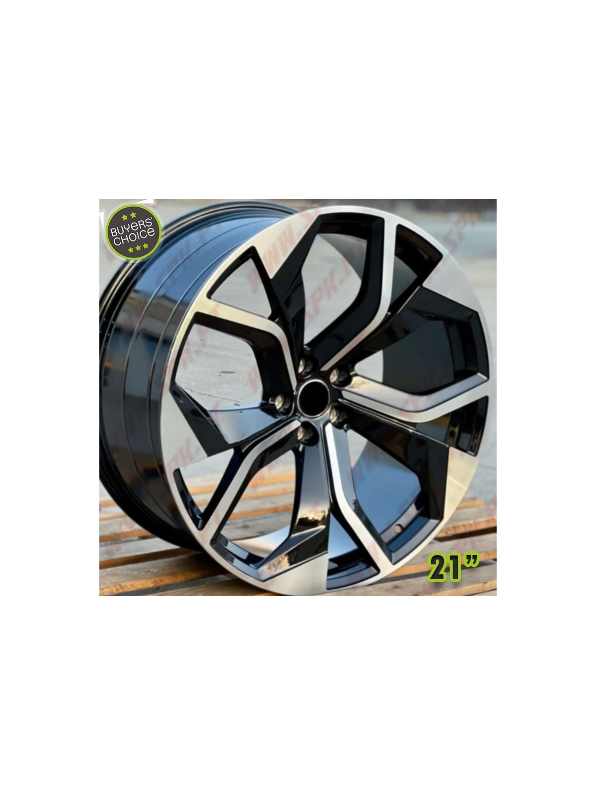 Pack 4 Jantes Audi Look RSQ8 - 9,5x21" (5x112 - ET25 - CB66,45)