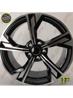 Pack 4 Jantes Audi Look V.1 - 7,5x17" (5x112 - ET40 - CB66,45)