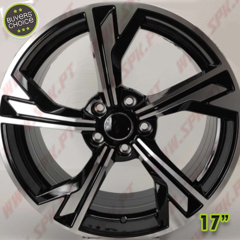 Pack 4 Jantes Audi Look V.1 - 7,5x17" (5x112 - ET40 - CB66,45) Pack 4 Jantes Audi Look V.1 - 7,5x17" (5x112 - ET40 - CB66,45)