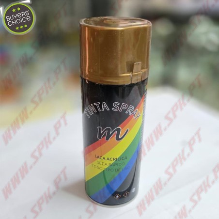 Spray Tinta 400ml (Dourado)