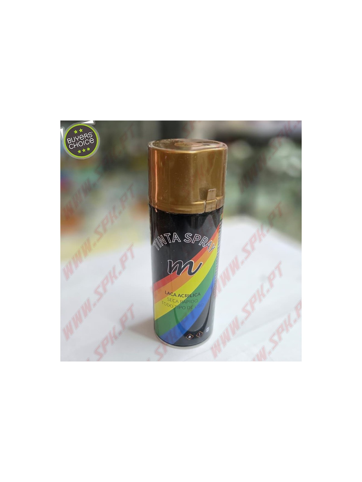 Spray Tinta 400ml (Dourado)