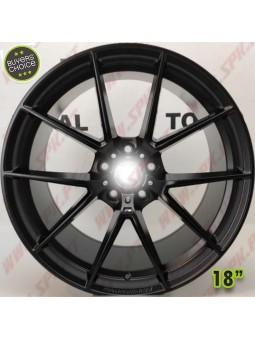 Pack 4 Jantes BMW Look M-PERF. "Satin Black" - 9x18" (5X120 - ET41 - CB72,56)