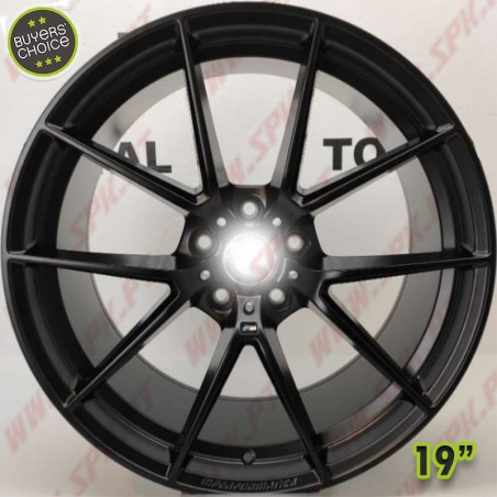 Pack 4 Jantes BMW Look M-PERF. "Satin Black" - 8,5x19" (5X120 - ET34 - CB72,56)