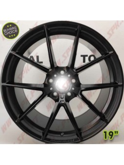 Pack 4 Jantes BMW Look M-PERF. "Satin Black" - 9,5x19" (5X120 - ET41 - CB72,56)