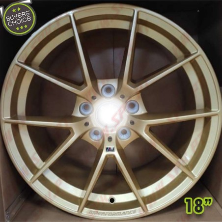 Pack 4 Jantes BMW Look M-PERF. "Gold" - 8x18" (5X120 - ET34 - CB72,56)
