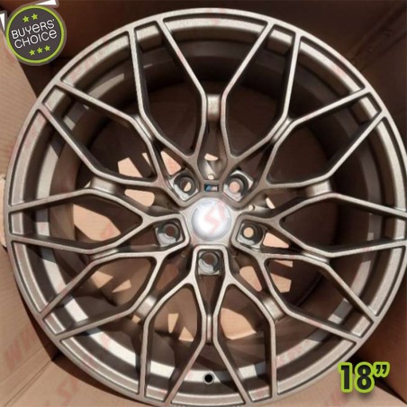 Pack 4 Jantes BMW Look M3 2022 - 8x18" (5X112 - ET35 - CB66,5)