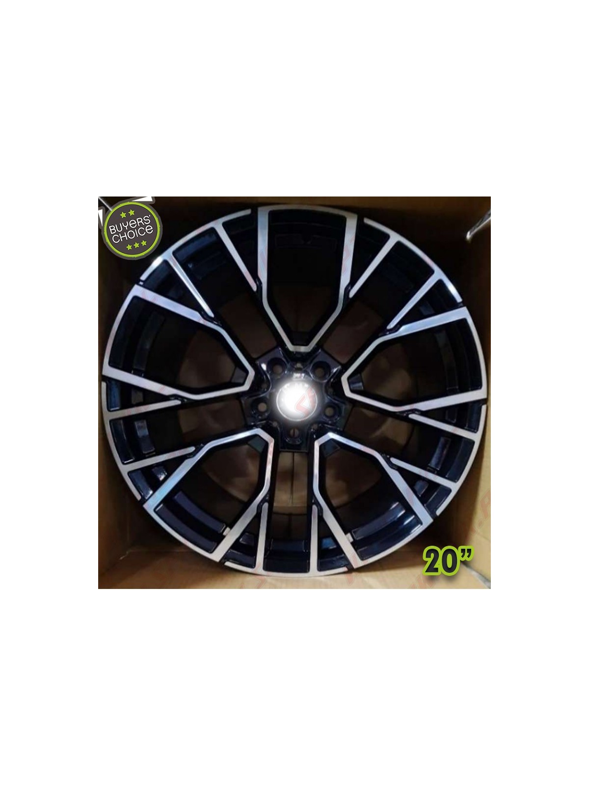 Pack 4 Jantes BMW Look X6M - 9x20" (5X112 - ET35 - CB66,5) Pack 4 Jantes BMW Look X6M - 9x20" (5X112 - ET35 - CB66,5)