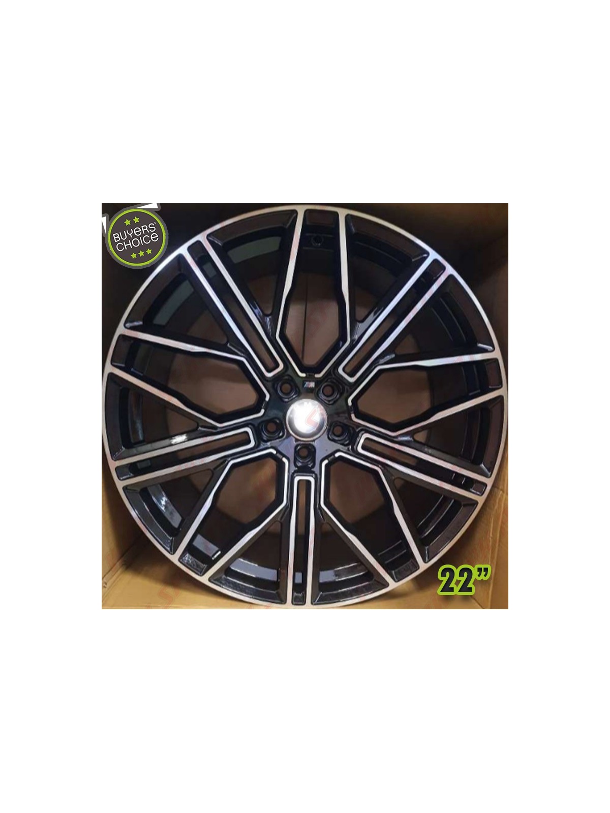 Pack 4 Jantes BMW Look Lumma - 9,5x22" (5X120 - ET40 - CB74,1)