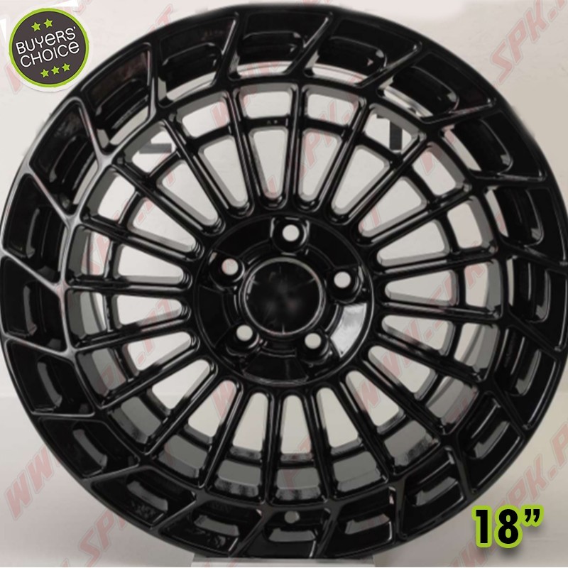 Pack 4 Jantes Mercedes V.1 "Gloss Black" - 8x18" (5X112 - ET42 - CB66,6) Pack 4 Jantes Mercedes V.1 "Gloss Black" - 8x18" (5X112 - ET42 - CB66,6)