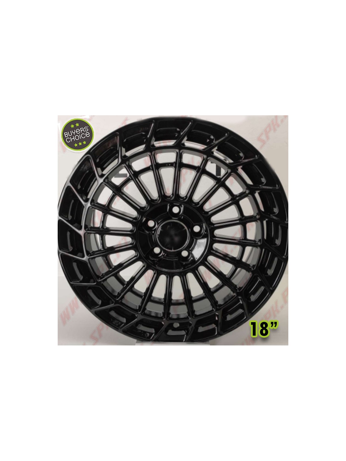 Pack 4 Jantes Mercedes V.1 "Gloss Black" - 8x18" (5X112 - ET42 - CB66,6) Pack 4 Jantes Mercedes V.1 "Gloss Black" - 8x18" (5X112 - ET42 - CB66,6)