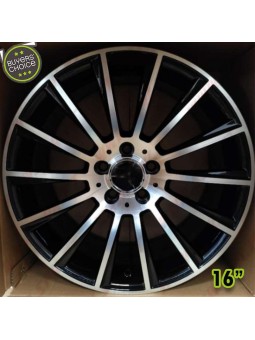 Pack 4 Jantes Mercedes Look Turbine AMG - 7x16" (5X112 - ET35 - CB66,6)