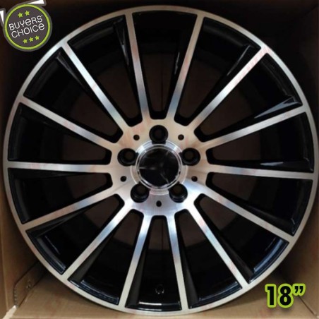 Pack 4 Jantes Mercedes Look Turbine AMG - 8x18" (5X112 - ET45 - CB66,6)