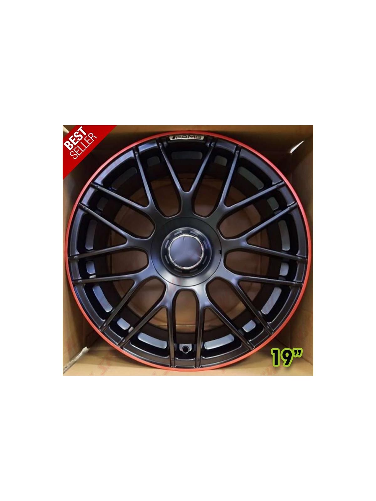 Pack 4 Jantes Mercedes Look S63 - 8x19" (5X112 - ET42 - CB66,6) Pack 4 Jantes Mercedes Look S63 - 8x19" (5X112 - ET42 - CB66,6)