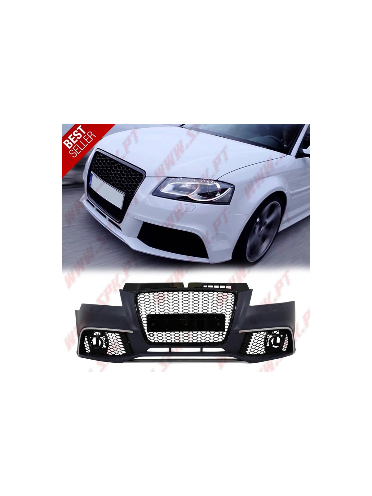 Para-Choques Frontal Look RS3 - Audi A3 8P (2008-2012) Para-Choques Frontal Look RS3 - Audi A3 8P (2008-2012)