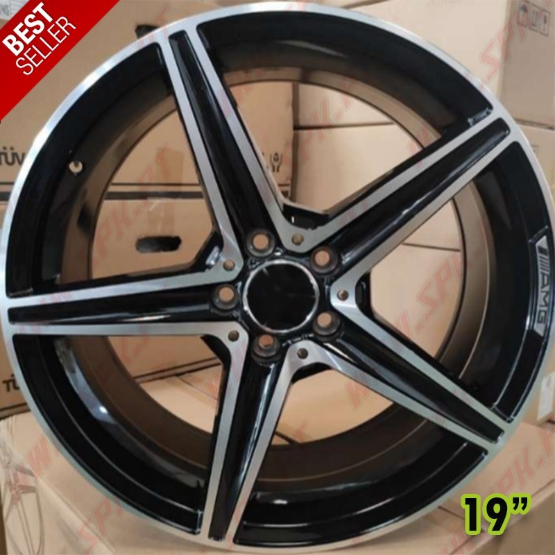 Pack 4 Jantes Mercedes Look C45 - 8x19" (5X112 - ET45 - CB66,6) Pack 4 Jantes Mercedes Look C45 - 8x19" (5X112 - ET45 - CB66,6)